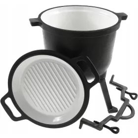 Bogrács - VADÁSZEDÉNY 11 ZOMÁNC Grill serpenyő