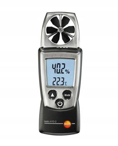 TESTO 410-2 szélmérő hőmérséklet és páratartalom mérő