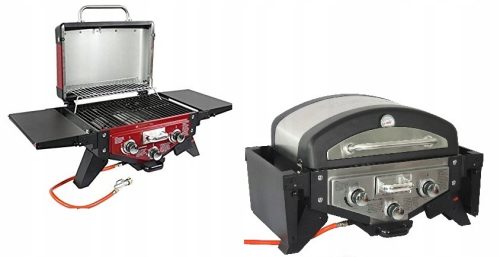  TURISZT GÁZGRILL EL FUEGO MEDISON + PIROS AROMATIZÁLÓ!