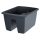 Prosperplast virágcserép 39,8 cm x 28,8 x 21 cm műanyag szürke és ezüst árnyalatú