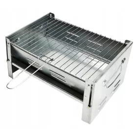  HAJTHATÓ SZÉN grill kempingezéshez, HORDOZHATÓ, 40x27