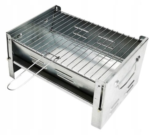  HAJTHATÓ SZÉN grill kempingezéshez, HORDOZHATÓ, 40x27