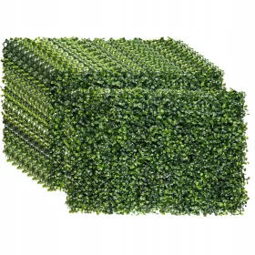   Kerítés háló, drótfonat - A Boxwood X10 mesterséges sövényének árnyékoló hálója