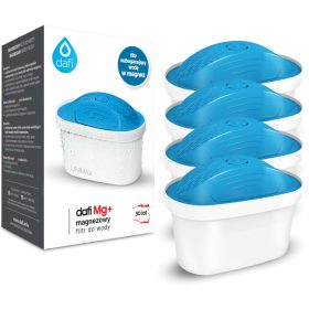    Szűrőbetét Dafi kancsóhoz Unimax kancsóhoz, eredeti Magnesium MG+, 4 db.