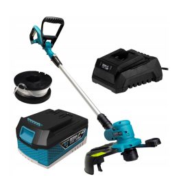 Fűkasza - DEDRA SAS+ trimmer + 5Ah+ akkumulátor töltés.