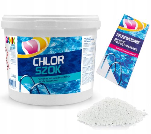 Medence kémia - Klór granulátum Gamix 3 kg