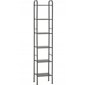 Yoka Home fürdőszobai polc fekete 28 x 32,5 x 166,5 cm