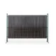 Burkolat kerítés panelekhez 173 x 250 barna