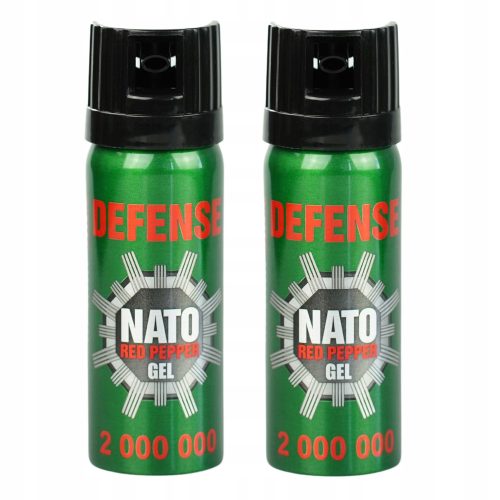 Könny spray - Borsgáz gélfelhőben NATO védelem 2 x 50 ml