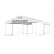Kerti pavilon, sátrak - Sátortető 6x8 DAS 560 g/m2 PVC burkolat