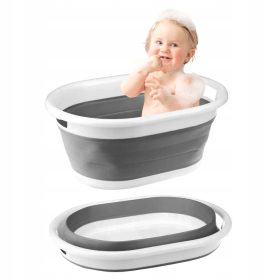   Baba fürdőkád - Gyerekfürdő -kád összecsukható kád összehajtogatása 20L
