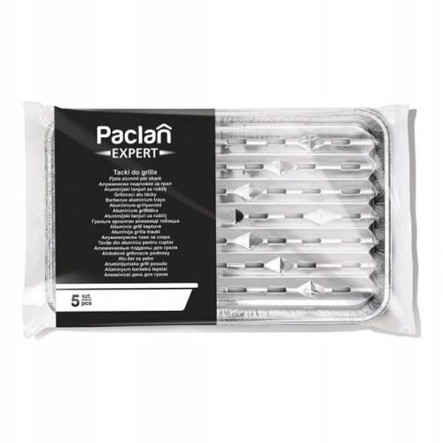  Paclan alumínium grilltálca téglalap alakú 34,1 x 22,9 cm