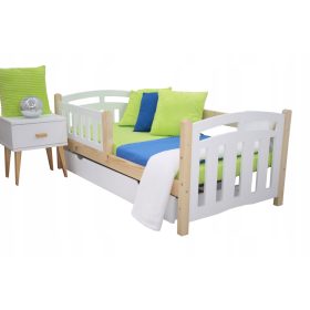   Egyszemélyes ágy gyerekeknek - 3D LED éjjeli lámpa Spongyabob név gravír ajándék