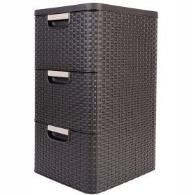   Hajlított fürdőszobai polc, barna árnyalatai, 38 x 33 x 59 cm