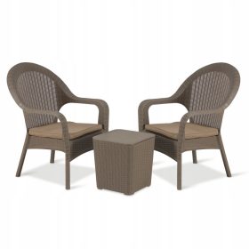   Kerti asztal, fotel - Kerti bútor, terasz és erkély kerti garnitúra