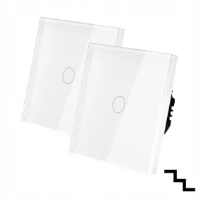   Induális MT-1G1-WIFI-86-W érintős lépcsőkapcsoló, fehér