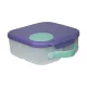 Tizedik doboz, üveg - B.Box mini ebéddoboz reggeli lila pop