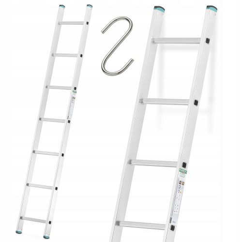 Magasabb létra 3,3 m alumínium 1 x 7 150 kg-ig