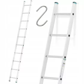 Magasabb létra 4,3 m alumínium 1 x 10 150 kg-ig