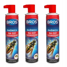    BROS TŰZOLTÓ KÉSZÜLÉK DARAZZOKHOZ ÉS DARZSOKHOZ 3 x 600 ml