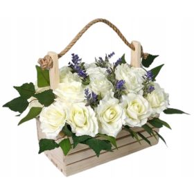   Virág dekoráció - Csokor, csokor, sírdísz, temető, sírkő