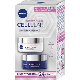    Nivea Hyaluron Cellular Filler kozmetikai szett, nappali és éjszakai krém