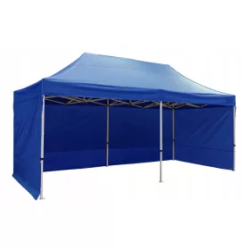   Kerti pavilon, sátrak - Nehéz sátor 3x6 kék 64 kg -os értékesítési pavilon