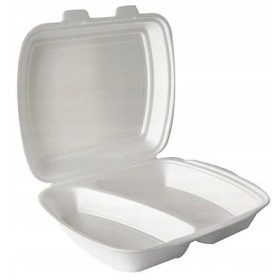   Eldobható étkészlet - Vacsoratartó styr. külön menüdoboz 250 db