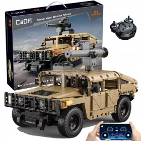    CaDa Make Your Bricks Move C51202W Humvee Off-Roader Dual Mode Control blokkok 628 db.