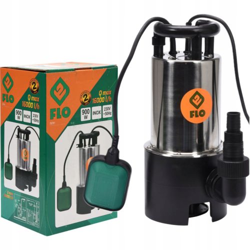 Kerti öntöző szivattyú - Flo 900 W-os búvárszivattyú 16.000 l/h