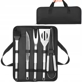   Szettes grill kellékek - KIEGÉSZÍTŐK A GRILL GRILL SZETT + TOK 6IN1-BEN