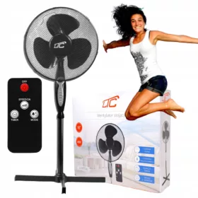 LTC WT06 padlóventilátor fekete