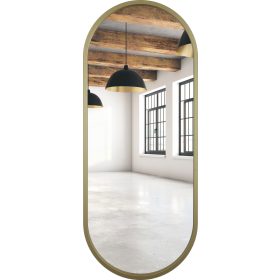  Tükör Lawabo Fali bútor ovális MDF keret 600 x 1250 mm