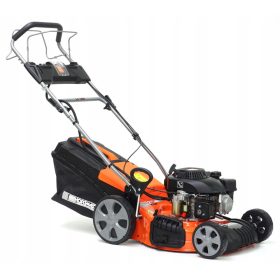   Benzines fűnyíró - Füstölő fűnyíró / meghajtó, elektromos indító