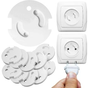   Gyermekbiztonsági biztosítás - A CAPS érintkező aljzatokhoz rögzített 10x