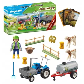  Playmobil traktor víztartállyal 70367