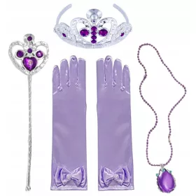   Lány jelmez - Állítsa be a Diadem Amulet Step hercegnő Zosia Sofia