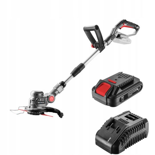  GRAFIT TRIMMER + 2 AH AKKUMULÁTOR + TÖLTŐ