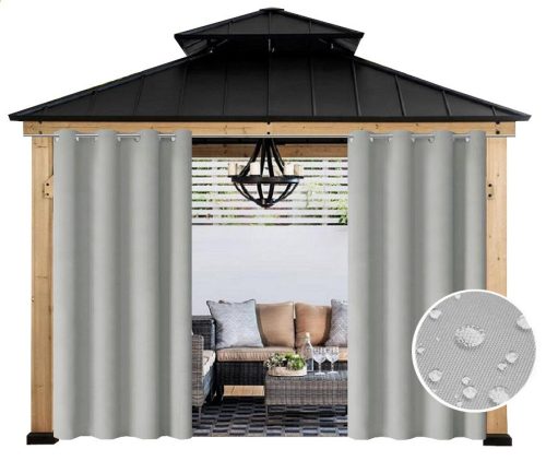 Kerti pavilon, sátrak - Kerti függöny 155x220 a kerti terasz pavilonjára