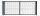 Kapu - Double -Panel Panel Gate Fekete Pistils 170