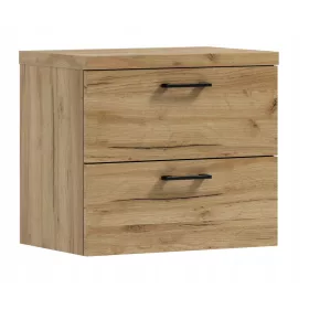    ADK Meble fürdőszobai mosogató szekrény 60,5x40,5x53,6 cm arany kézműves tölgy