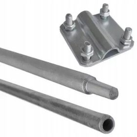   FÖLDELÉS FÖLDELÉS ÖSSZEHAJTHATÓ VILLÁMVÉDŐ KÉSZLET HORGANYOZOTT PV 2x1,5M 3M