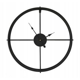 Óra - Handloteka falióra fekete 50cm