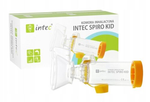 Gyermek inhalátor - TUBE BELÉLEGZŐKAMRA INTEC SPIRO KID 2 MASZKOK