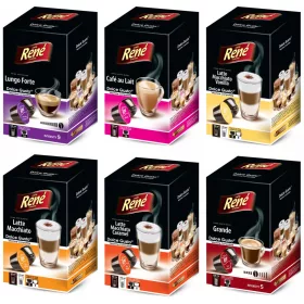 Kapszula DOLCE GUSTO Rene LATTE SET 72 kávékhoz