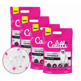   Alom nyulaknak és kis rágcsálóknak - CALITTI Crystals szilikon macskaalom 4x3,8l