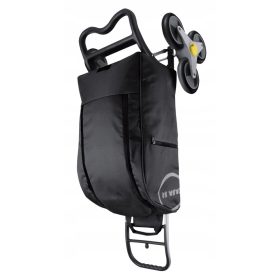   Bevásárlókocsi, bevásárlókosár - CasaSi bevásárlókocsi, fekete poliészter