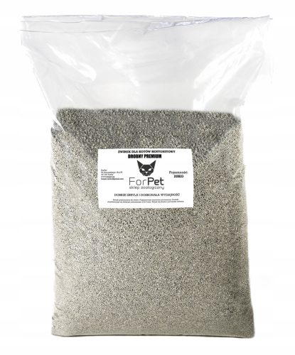 Alom nyulaknak és kis rágcsálóknak - Cat Forstet alom - Kis prémium - 20 kg
