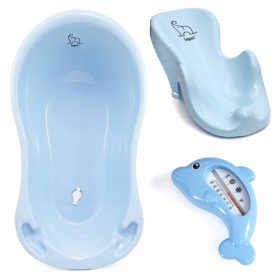   Baba fürdőkád - Fürdőkészlet kád 102cm üléshőmérő