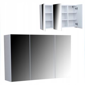   Fali fürdőszoba szekrény tükörrel, szélessége 80cm 302